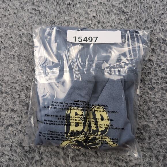 Bad Bunny Shirt Adult Small Blue World Hottest Tour Stadiums 2022 Rap Music Tee - Picture 6 of 6